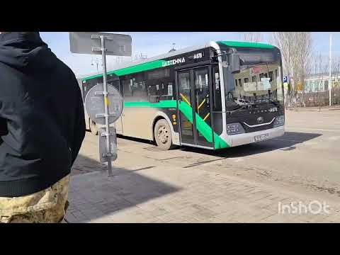 Видео: Автобусный Транспорт Астаны - сборник №1