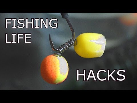 Видео: Лайфхаки для рыбалки. Способы крепления плавающей насадки. My fishing