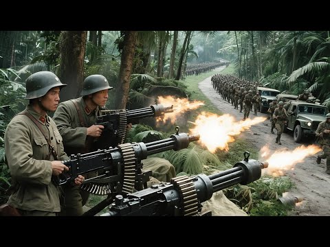Видео: Восьмая армия собрала пулеметы и уничтожила японскую армию.