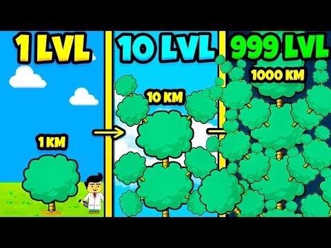 Видео: ЭВОЛЮЦИЯ ДЕРЕВА ЧТОБЫ ВЫРАСТИТЬ БЕСКОНЕЧНОЕ ДЕРЕВО ДО КОСМОСА В ИГРЕ INFINITY TREE!