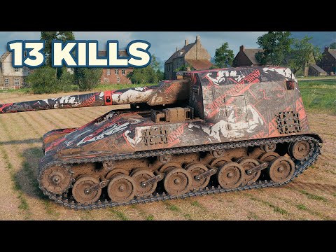 Видео: Ho-Ri 3 • 11.4К УРОНА 13 ФРАГОВ • WoT Gameplay