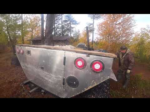 Видео: На вездеходе в тайгу на рыбалку ч.3. Первый день рыбалки, первая уха на костре!