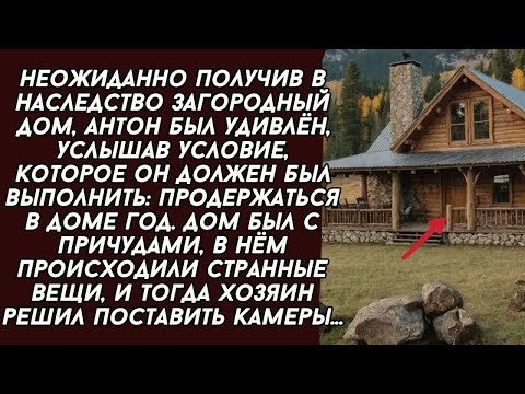 Видео: 👉Неожиданно получив в наследство загородный дом, Антон был удивлён, услышав условие