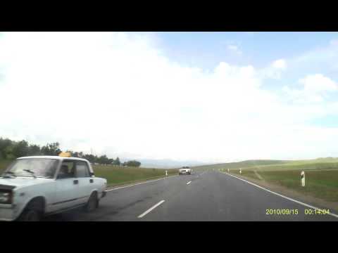 Видео: Хакасия  Дорога к с. Шира