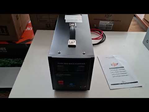 Видео: ИБП LPY-W-PSW-1000VA+(700Вт) з Акумуляторною батареєю Challenger A12-100