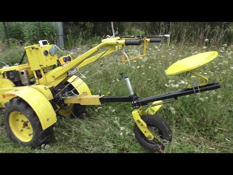 Видео: Переделанное сиденье на мотоблок