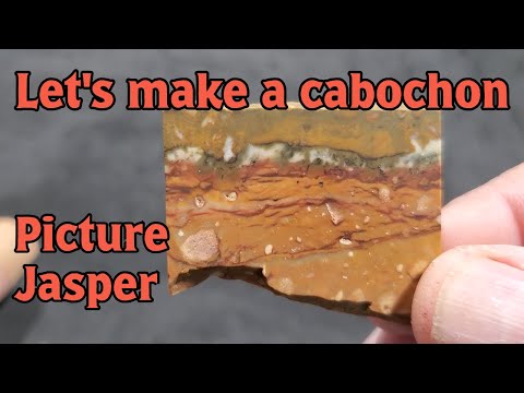 Видео: Представьте себе Джаспер... Давайте сделаем кабошон... Эпизод 36