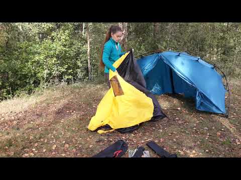 Видео: Обзор палатки Траппер 2 Normal