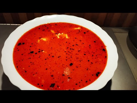 Видео: 284 # Суп из говяжьих рубцов - готов через 15 минут, а чесночный крем - всегда под рукой- Yami Yami