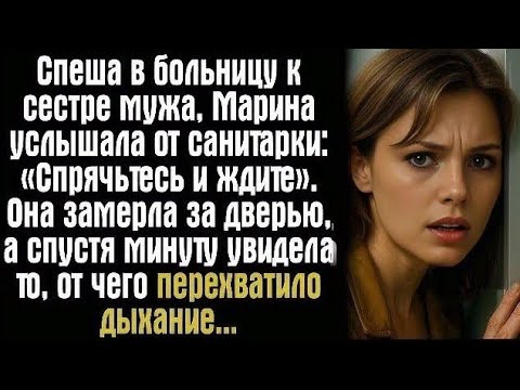 Видео: Спеша в больницу к сестре мужа, Марина услышала от санитарки: «Спрячьтесь и ждите». Она замерла...