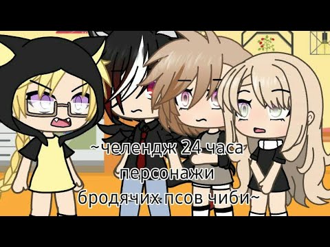 Видео: 🎈💕24-часа бродячие псы чиби [2-часть конец]