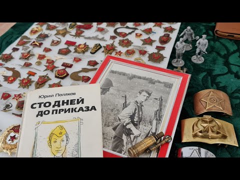 Видео: Коллекция дембельских значков ВЛКСМ. Сто дней до приказа.  Вспомним армию и флот вместе.