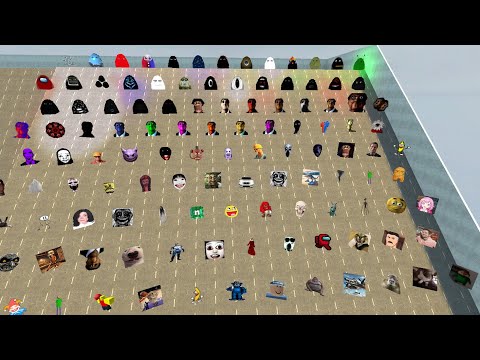 Видео: Злая семья Мунси, Обунга Некстботс и Никос Некстботс преследуют меня в Garry's Mod