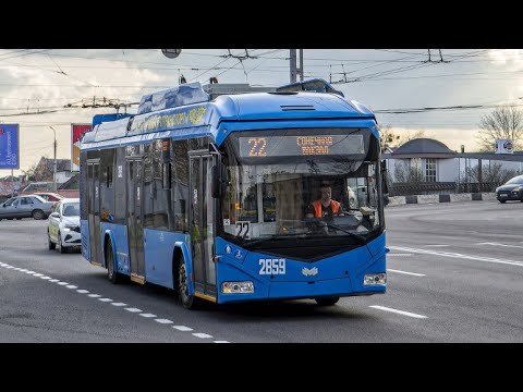 Видео: Информатор Троллейбусного Маршрута №22 Гомель