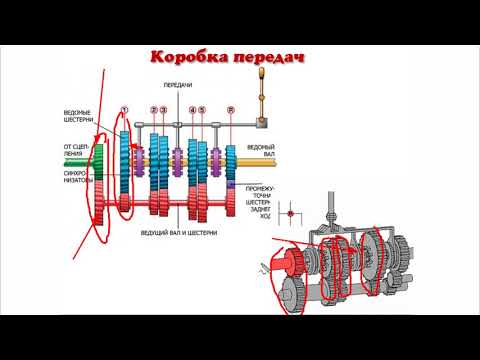 Видео: Трансмиссия. МКПП и раздаточная коробка.