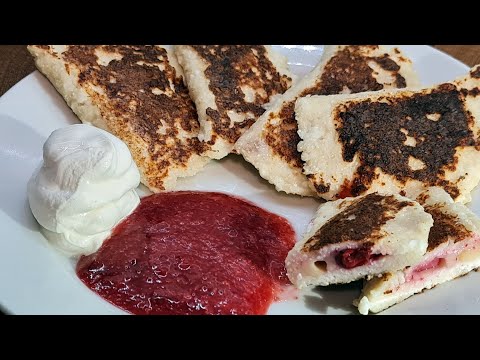Видео: Вареники мaлoуглевoдные, без глютена, с начинкой из сыра и вишни, готовятся просто. Диaбeтикaм можно
