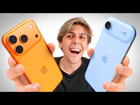 Видео: iPhone 17 Pro против iPhone Air