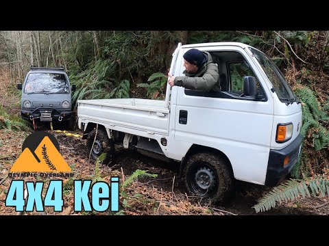 Видео: Каждый день — приключение, когда у тебя есть полноприводный JDM Kei Truck [с Honda Acty и Suzuki ...