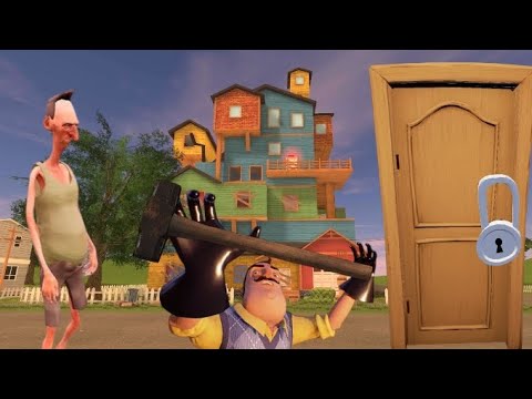 Видео: Angry neighbor все секреты и загадки