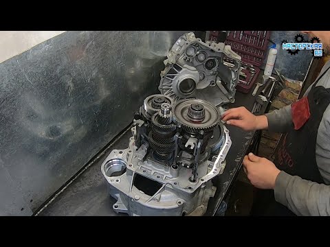 Видео: DQ 200 DSG 7 замена вилки 6/R