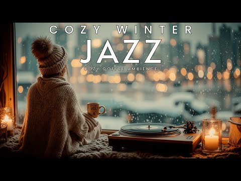 Видео: Расслабляющая Атмосфера Кофейни | Уютные Зимние Настроения для Учёбы и Отдыха в Снежный День