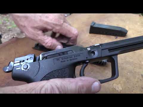Видео: HK USP Tactical 45 с глушителем