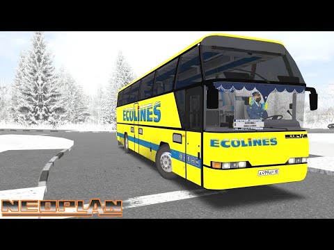 Видео: Neoplan N 116F лайнер в Русской Глубинке