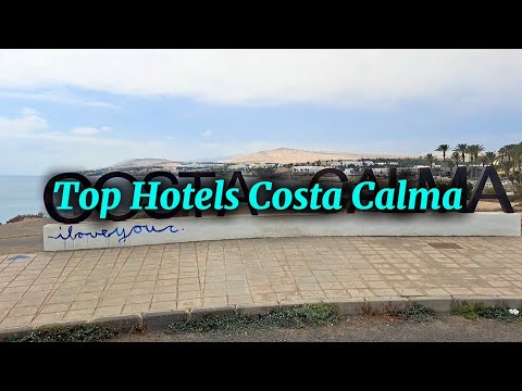 Видео: Лучше отели на побережье Costa Calma Fuerteventura 