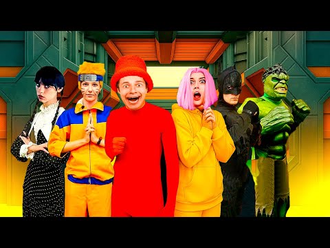 Видео: AMONG US, но ВСЕ ИГРОКИ — СУПЕРГЕРОИ!!!