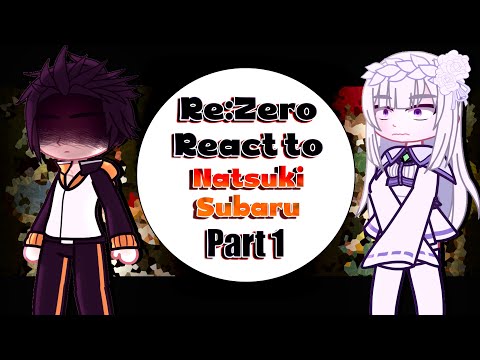 Видео: Реакция Re:Zero на Нацуки Субару | Часть 1 | Re:Zero − Начало жизни в другом мире