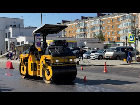 Видео: Евгений Михлик проверил ключевые точки ремонта дорог в Охе