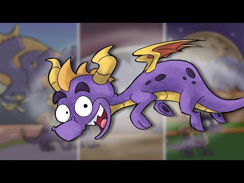 Видео: Трилогия Спайро АНИМИРОВАНА за 5 МИНУТ