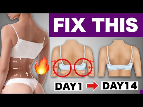 Видео: [8 мин] Сделайте верхнюю часть тела красивой ✨ Сдвиньте лопатки, чтобы увеличить метаболизм 🔥