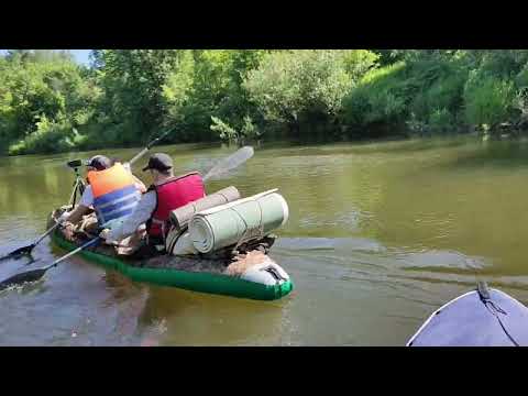 Видео: Сплав №3 по реке Лоза(Удмуртия) 17-18 июня 2023 года. День первый.