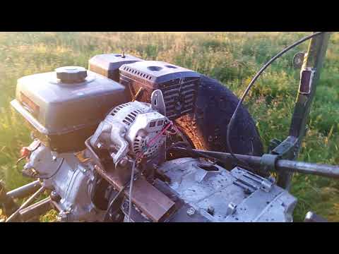 Видео: Отзыв о новом двигателе от мотоблока на самодельном каракате.