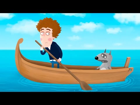 Видео: Лучшие идеи — Приключение Пети и Волка — Мультфильмы про приключения друзей