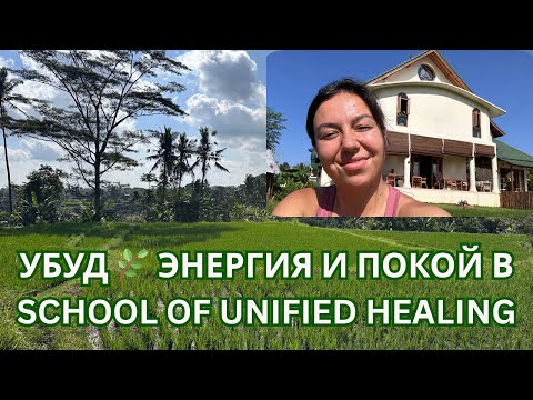 Видео: День 17 на Бали 🌿 School of Unified Healing в Убуде | Обзор и медитация