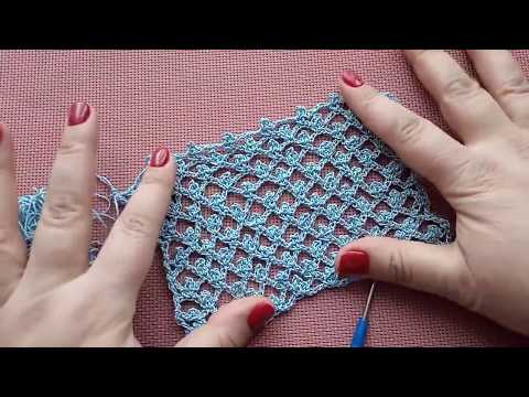 Видео: МК. Нежный ,красивый узор крючком в вашу копилку.Очень легко и быстро