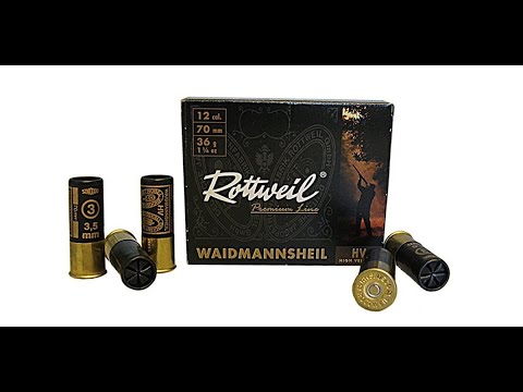 Видео: Rottweil HV №1 36g боеприпас на зайчика, но ведь пластилин же((