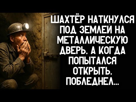 Видео: Шахтёр наткнулся под землей на металлическую дверь, а когда открыл, чуть не потерял сознание!