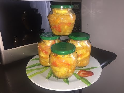 Видео: Салат из кабачков по Корейски на зиму!!! Вкуснейший рецепт заготовки!!!