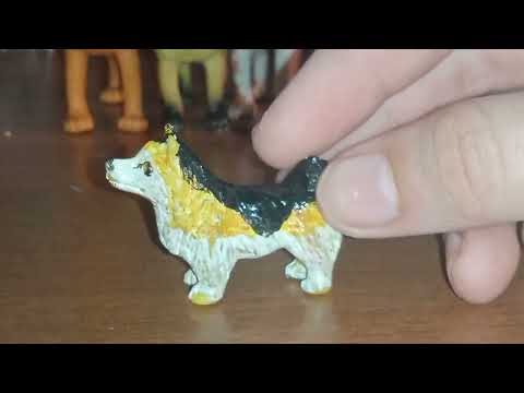 Видео: Обзор на фигурки кошек и собак из китая