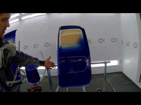 Видео: Проба подбора водной краски и окрас