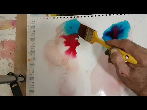 Видео: Урок 36 - Портрет върху цветна подложка