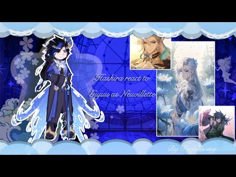 Видео: 2X| Kny react to Giyuu as Neuvillette 1/2 //by Farfalla [eng]|заказ