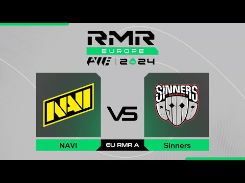 Видео: NAVI проти Sinners | PWE CS2 EU RMR A 2024