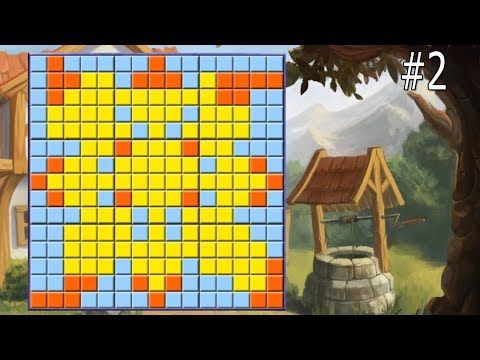 Видео: #2 Прохождение Picross Fairytale - nonogram: Red Riding Hood secret