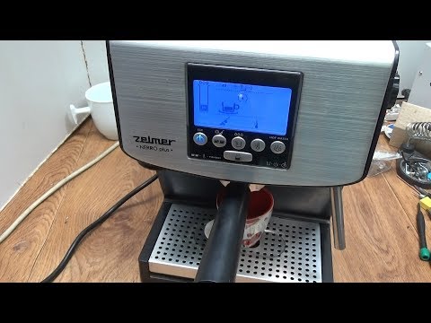 Видео: Кофеварка Zelmer 13Z016 Ремонт
