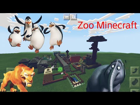 Видео: Зоопарк В Майнкрафте//zoo minecraft Geo 04