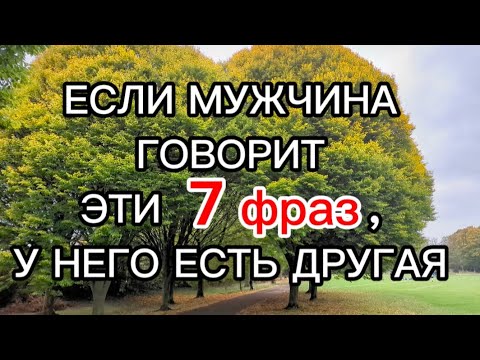 Видео: Когда мужчина ИЗМЕНЯЕТ, он говорит эти 7 ФРАЗ...
